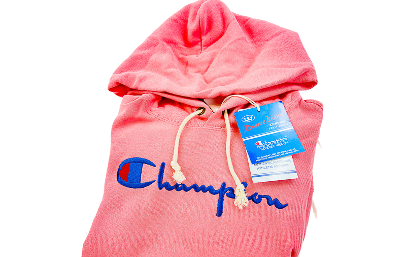 Champion Hooded sweatshirt big script