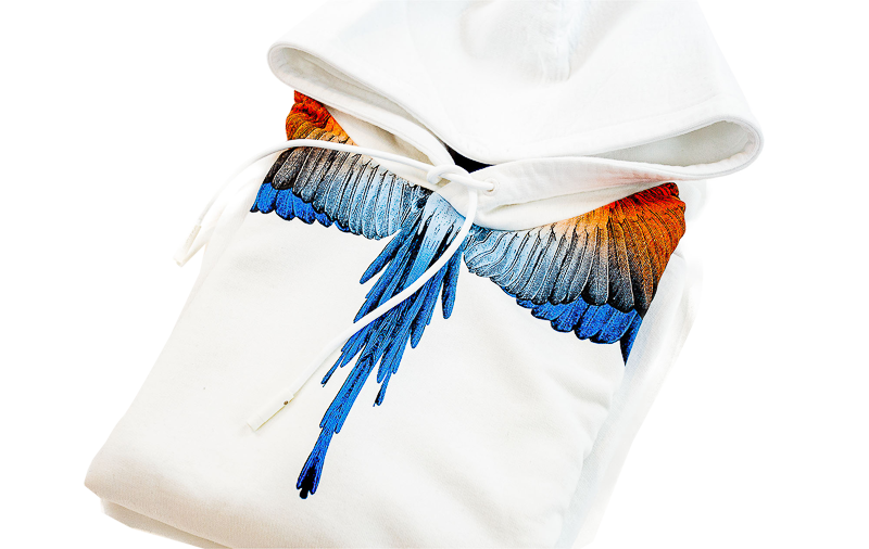 Marcelo Burlon Wings Regular Hoodie