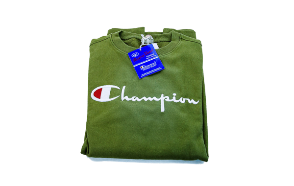 Champion Crewneck Sweatshirt logo