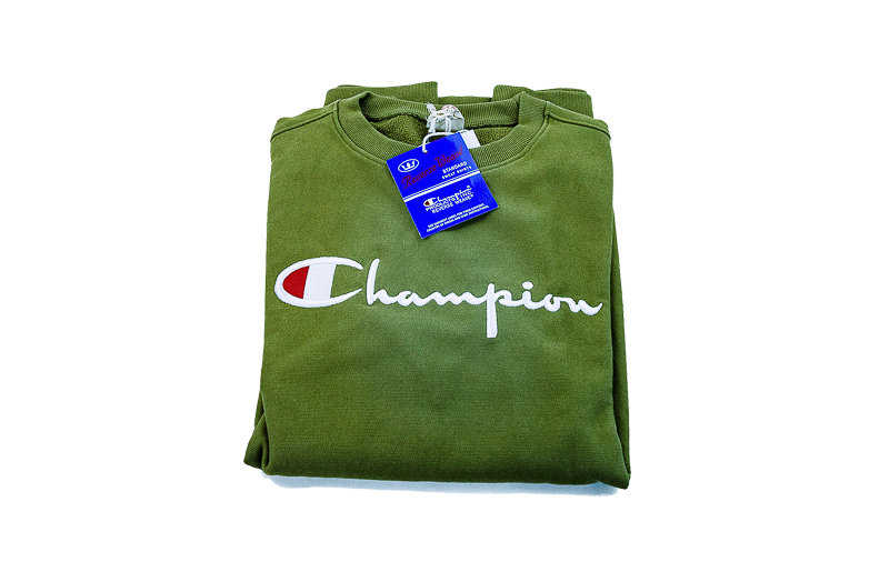 Champion Crewneck Sweatshirt logo