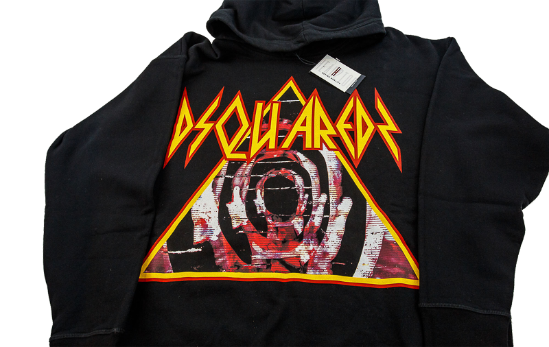 DSQuared2 Sweat hood DSQ transfer