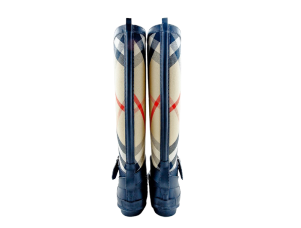 Burberry Rubber Boot Vintage Check Upper